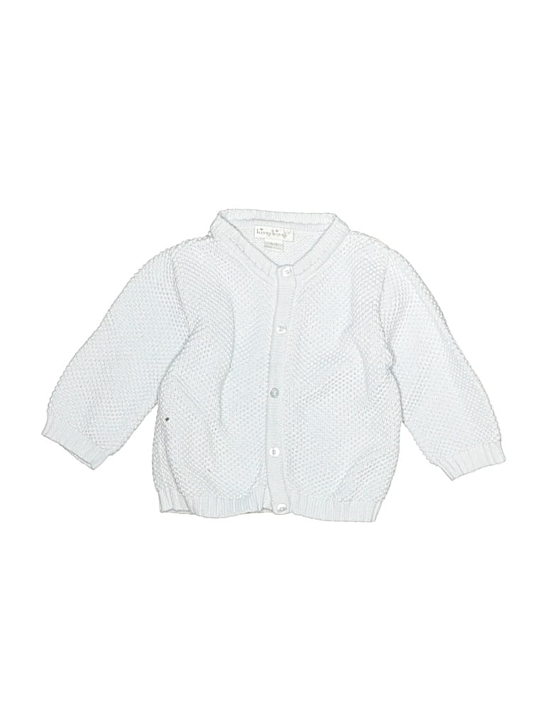 Pre-owned Kissy Kissy Babies' Cardigan Sweater In Blue