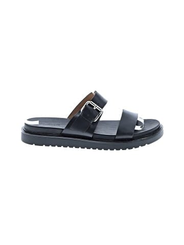 Madewell The Dee Double-Strap Slide Sandal in Leather (view 1)