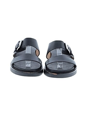 Madewell The Dee Double-Strap Slide Sandal in Leather (view 2)