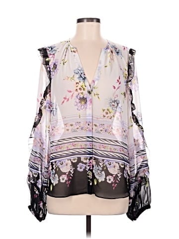 White House Black Market Sleeveless Blouse (view 1)