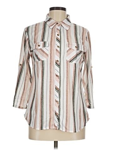 Eden & Olivia 3/4 Sleeve Blouse (view 1)