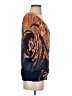 Bebe Blue 3/4 Sleeve Blouse Size XS (estimated) - photo 4