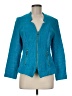 Alfani 100% Cotton Teal Jacket Size 6 - photo 1