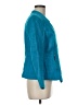 Alfani 100% Cotton Teal Jacket Size 6 - photo 4