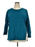 Terra & Sky Teal Pullover Sweater Size 2X - photo 1
