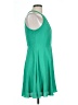 Express Outlet 100% Polyester Solid Green Cocktail Dress Size 10 - photo 4