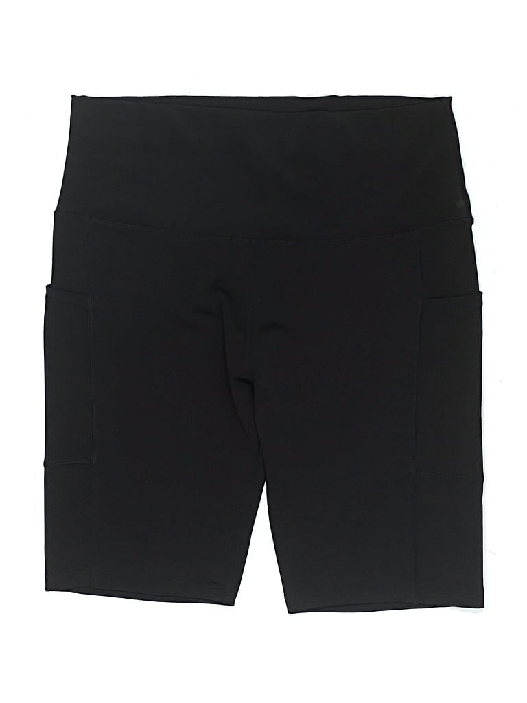 Pre-owned Active Cargo Shorts In Black