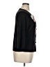 Michael Simon Floral Purple Black Cardigan Size XL - photo 4
