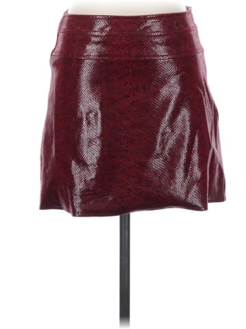 Zara TRF Faux Leather Skirt (view 1)