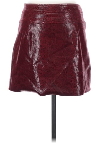 Zara TRF Faux Leather Skirt (view 2)