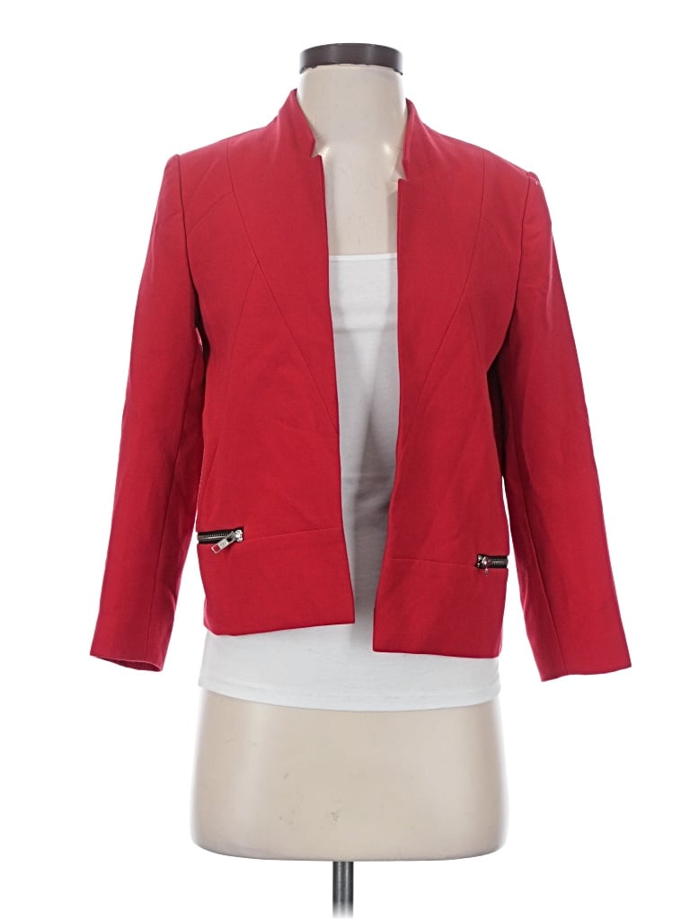 Pre-owned Trouve Blazer Jacket In Red