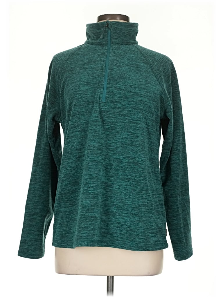 Pre-owned Eddie Bauer Turtleneck Sweater In Teal