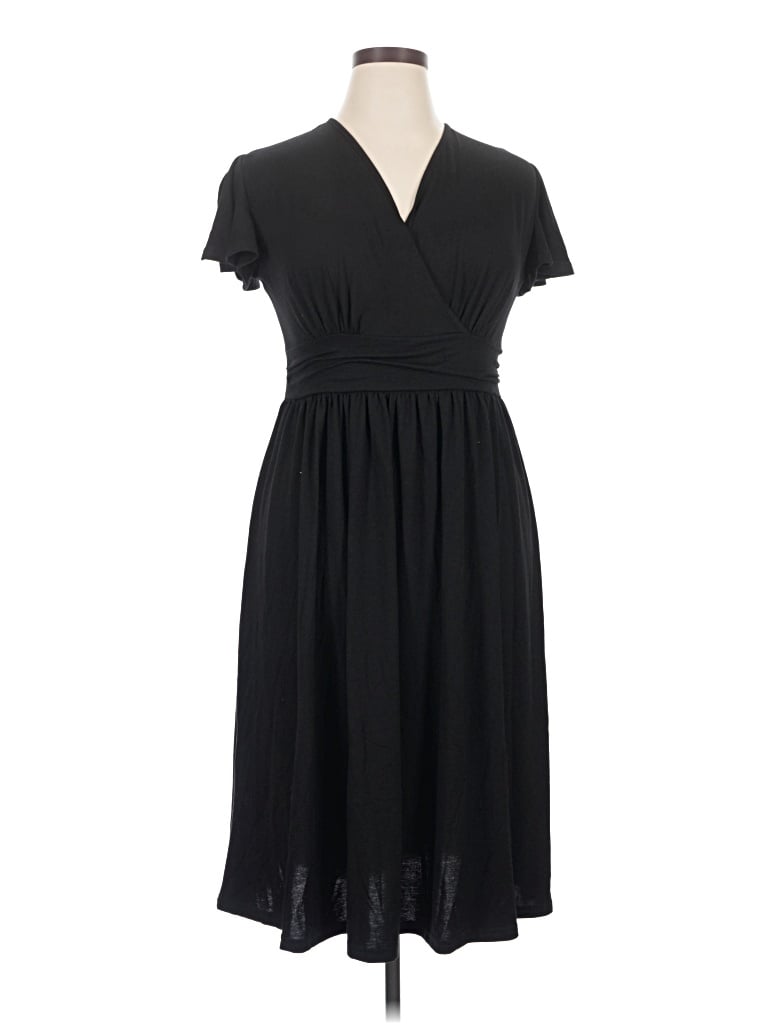 Pre-owned Grecerelle Casual Dress In Black