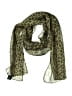 Unbranded 100% Polyester Animal Print Tan Green Scarf One size - photo 1