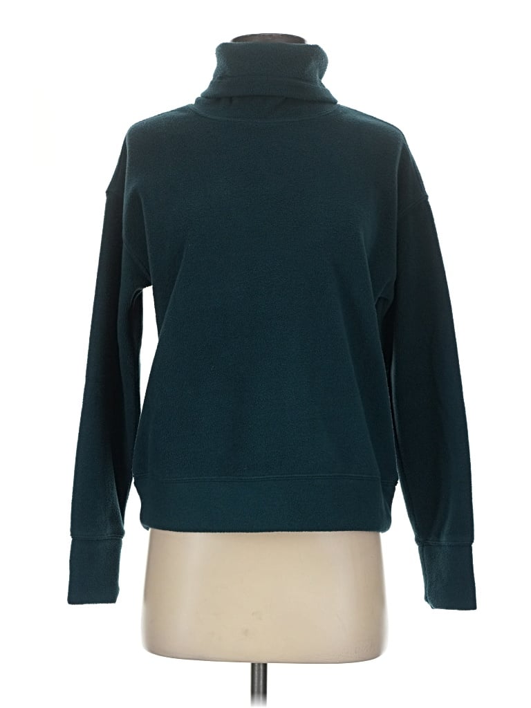 Pre-owned Active By Old Navy Turtleneck Sweater In Teal