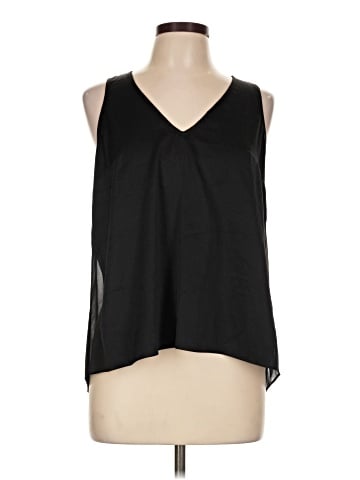 RACHEL Rachel Roy Sleeveless Silk Top (view 1)