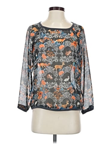 Bongo 3/4 Sleeve Blouse (view 1)