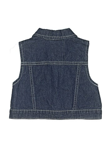 Little Lass Denim Vest (view 2)