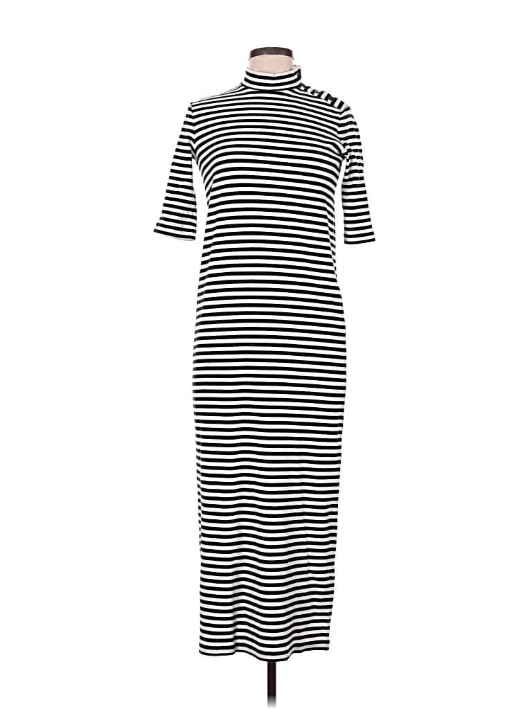 Pre-owned Massimo Dutti Casual Dress In Black