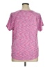 Tek Gear 100% Polyester Tweed Pink Active T-Shirt Size 1X - photo 2
