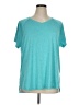 Tek Gear 100% Polyester Teal Active T-Shirt Size 1X - photo 1