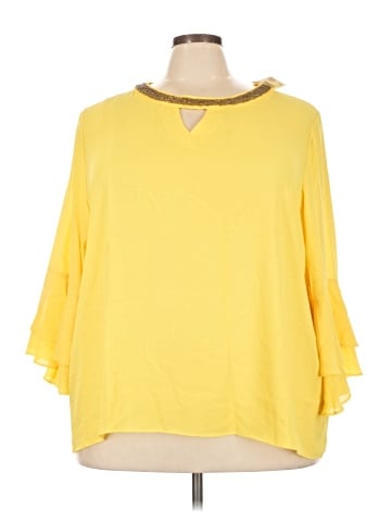 C established 1946 3/4 Sleeve Blouse (view 1)