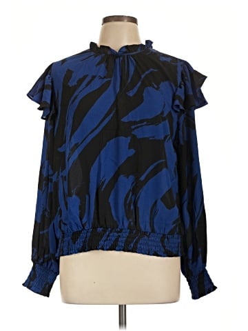 New York & Company Long Sleeve Blouse (view 1)