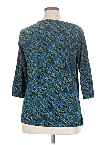 Notations 3/4 Sleeve Top (view 1)