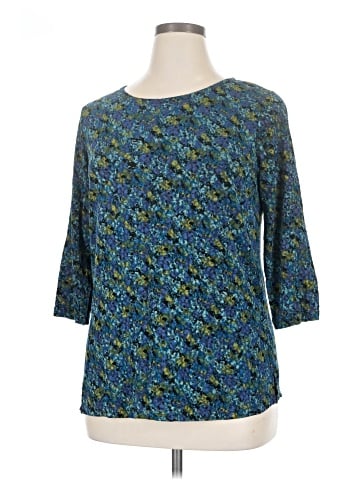 Notations 3/4 Sleeve Top (view 2)