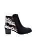 Myra 100% Leather Black Ankle Boots Size 9 - photo 1