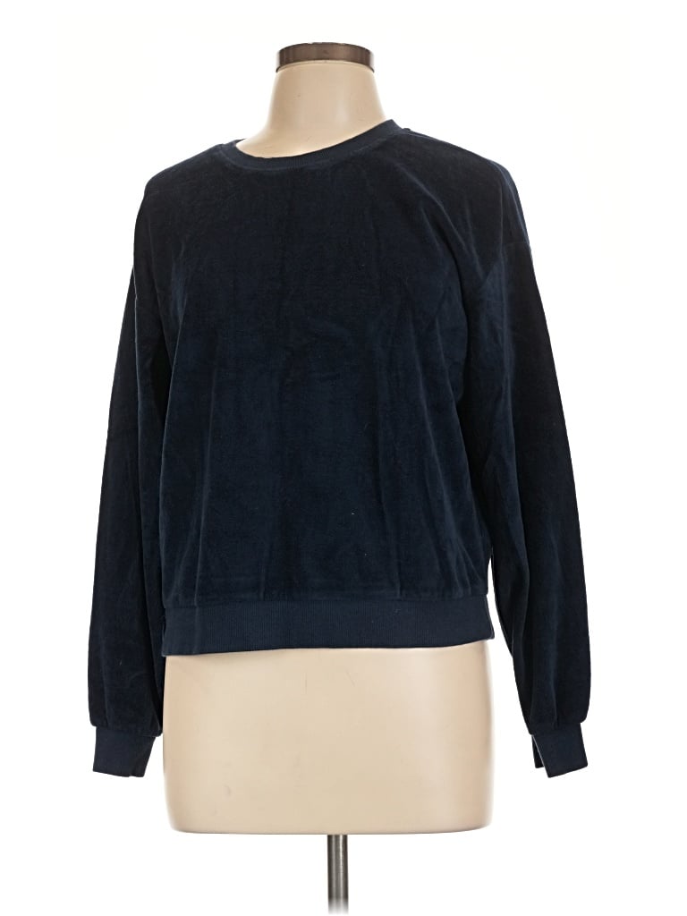 Pre-owned Marine Layer Pullover Sweater In Blue
