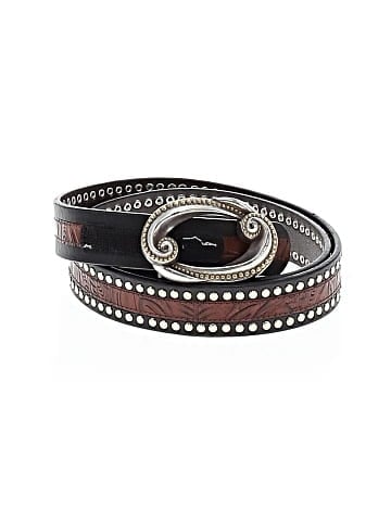 Terry Stack Leather Belt (view 1)