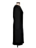 St. John Solid Black Casual Dress Size 10 - photo 4