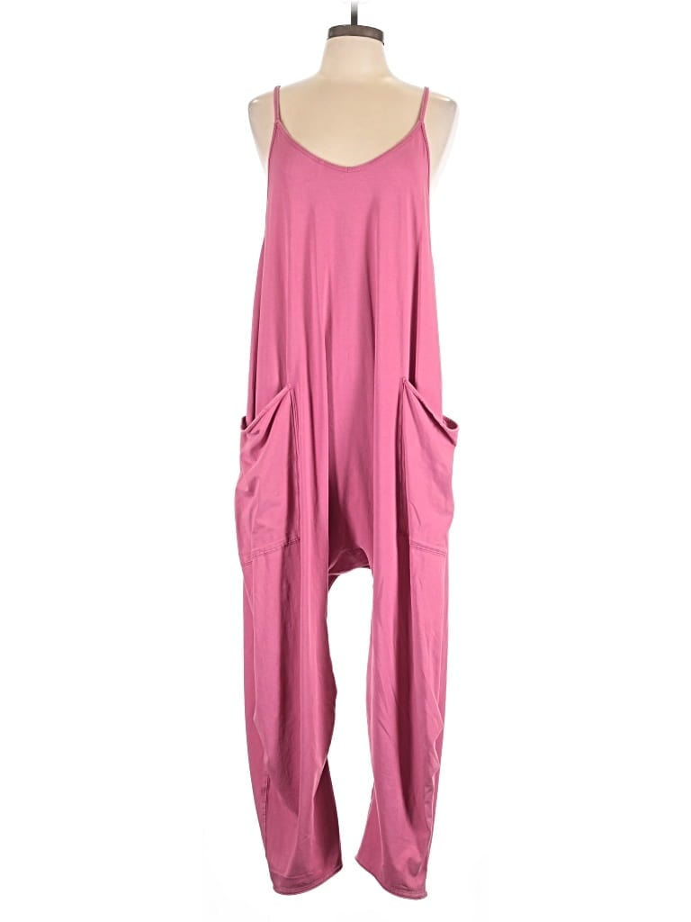 Pre-owned Fp Movement Jumpsuit In Pink
