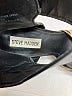Steve Madden 100% Leather Black Heels Size 8 1/2 - photo 3
