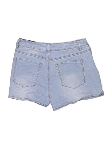 Wax Jean Denim Shorts (view 2)