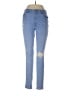Express Jeans Hearts Blue Jeans Size 10 - photo 1