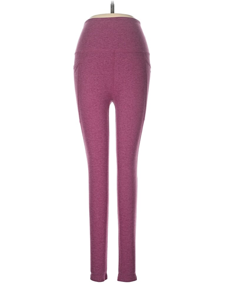 Pre-owned Peloton Yoga Pants In Purple