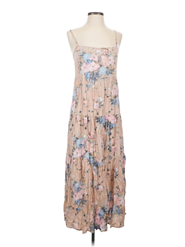Pre-owned Auguste Casual Dress In Tan