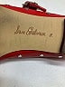 Sam Edelman 100% Leather Polka Dots Red Flats Size 7 1/2 - photo 3