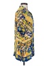 Robert Graham Tropical Yellow Short Sleeve Button-Down Shirt Size S - photo 4