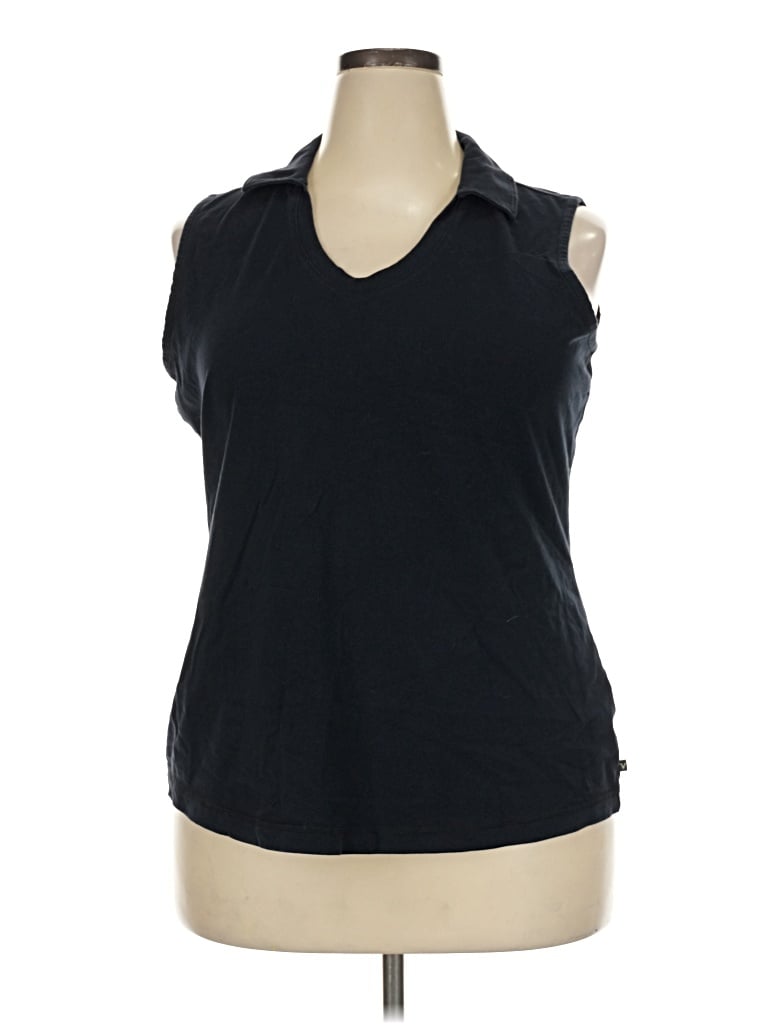 Pre-owned Venezia Sleeveless T-shirt In Black