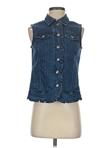 OSO Casuals Denim Vest (view 1)
