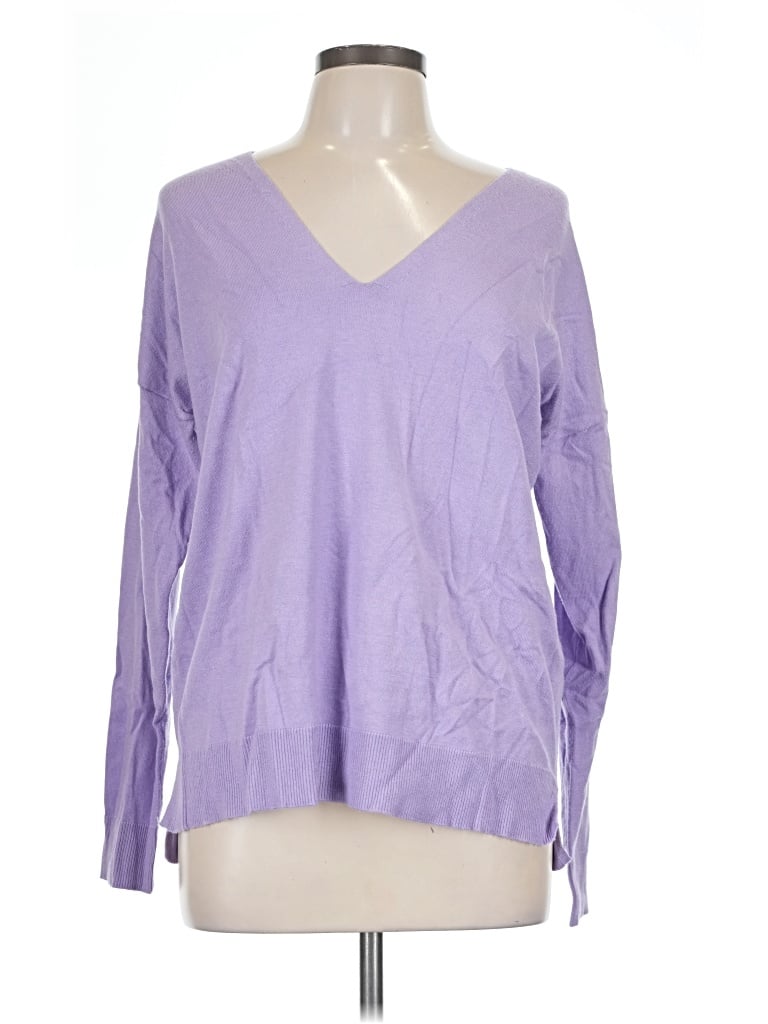 Pre-owned Prolōgue Pullover Sweater In Purple