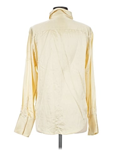 FRAME Long Sleeve Silk Top (view 2)