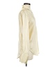FRAME Metallic Ivory Long Sleeve Silk Top Size M - photo 4