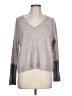 Club Monaco 100% Wool Color Block Gray Wool Pullover Sweater Size L - photo 1