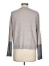Club Monaco 100% Wool Color Block Gray Wool Pullover Sweater Size L - photo 2