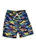 Lands' End Camo Blue Board Shorts Size M (kids) - photo 1