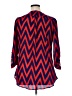 rue21 Chevron-herringbone Red Long Sleeve Blouse Size XL - photo 2